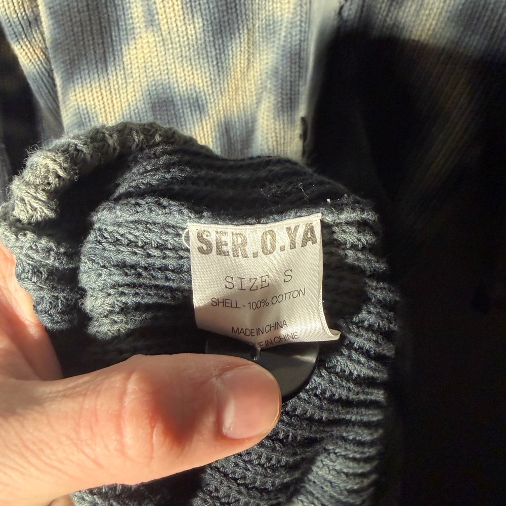 SER.OY.A Amanda Sweater Dress Size Small - Picture 5 of 6
